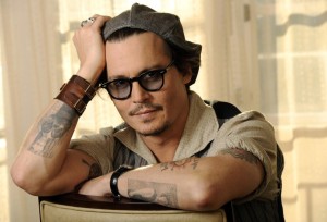 lunettes de soleil fumée Johnny Depp
